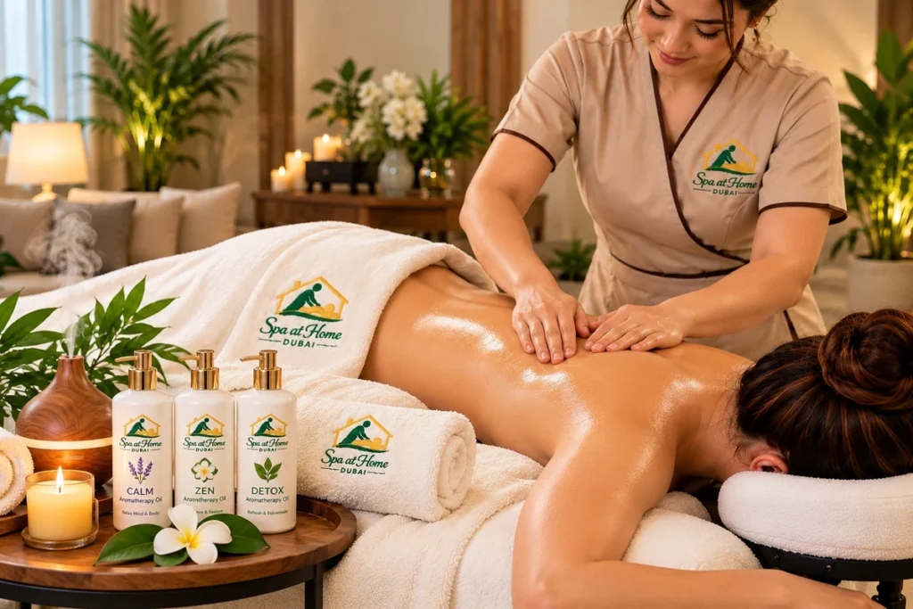 Services luxury aromatherapy massage at home